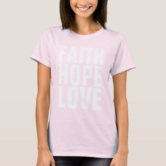 Tシャツを愛する信仰 Tシャツ (正面)