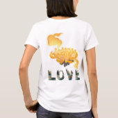 Tシャツを愛する Tシャツ (裏面)