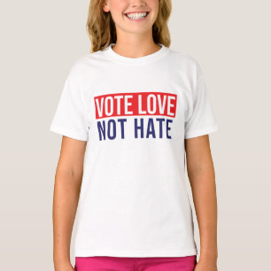 Tシャツを憎まない愛の投票 Tシャツ