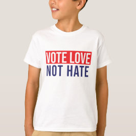 Tシャツを憎まない愛の投票 Tシャツ