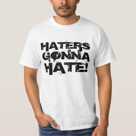 Tシャツを憎むことを行っている嫌悪症 Tシャツ (正面)