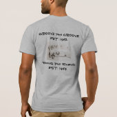 Tシャツを振る溝を作ること Tシャツ (裏面)