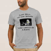 Tシャツを振る溝を作ること Tシャツ (正面)