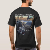 Tシャツを改造して下さい。 DOGRIDGE KUSTOMS Tシャツ (裏面)