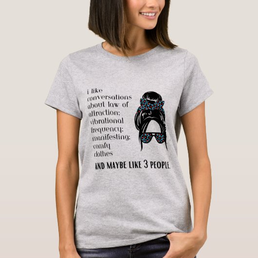 Tシャツを明示する引力の法則 Tシャツ (正面)