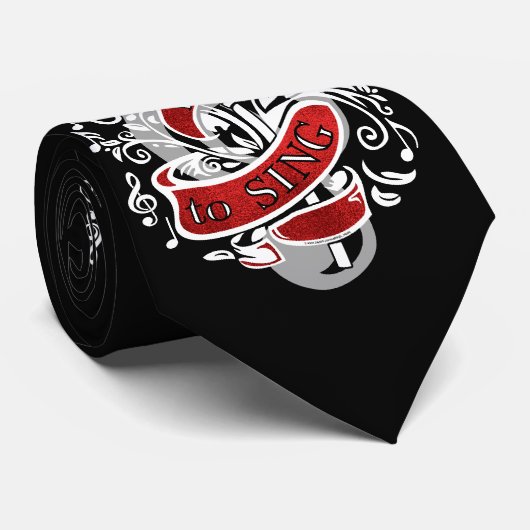 Tシャツを歌うために生まれて下さい ネクタイ (ロール)