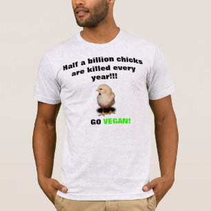 Tシャツを殺しているひよこ Tシャツ