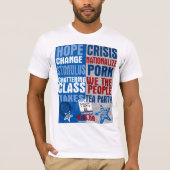 Tシャツを比較して下さい及び対比して下さい Tシャツ (正面)