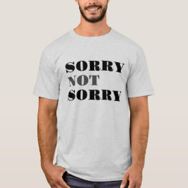 Tシャツを申し訳なく思う Tシャツ