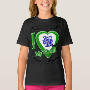 Tシャツを着たこうもりで、グールが大好き Tシャツ