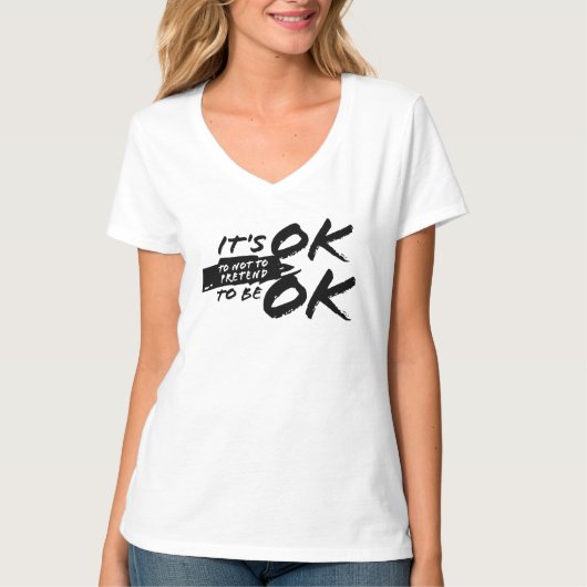 Tシャツを着たふりをしないで大丈夫。 Tシャツ (正面)