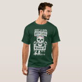 Tシャツを着たスース付きの女の子 Tシャツ (正面フル)