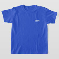 Tシャツを着た男の子