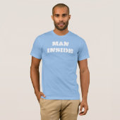 Tシャツを着た男性 Tシャツ (正面フル)