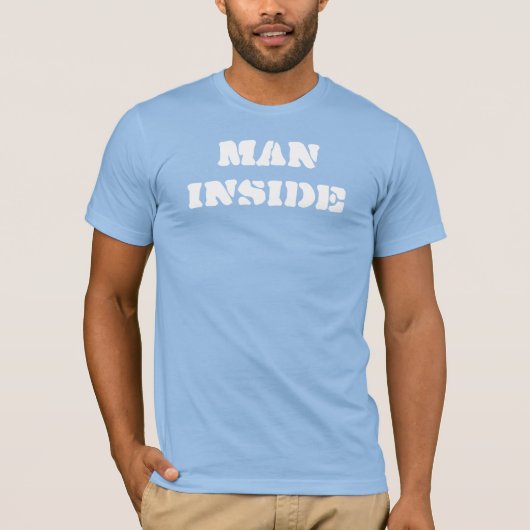 Tシャツを着た男性 Tシャツ (正面)