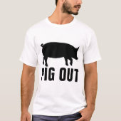 Tシャツを着た豚 Tシャツ (正面)