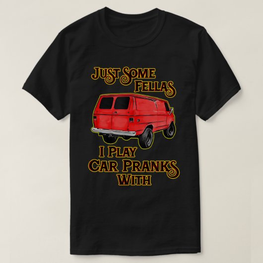 Tシャツを着た遊ら車のガチャガチャ言ってる奴だ Tシャツ (デザイン正面)