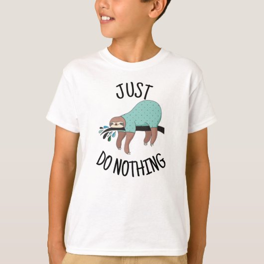 Tシャツを着ても何もしない Tシャツ (正面)