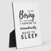 Tシャツを着ても飽きない フォトプラーク (側面)