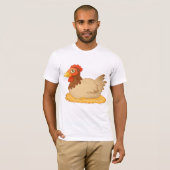 Tシャツを着て卵を産む Tシャツ (正面フル)