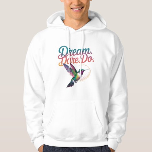 Tシャツを着て夢を見よ パーカ (正面)