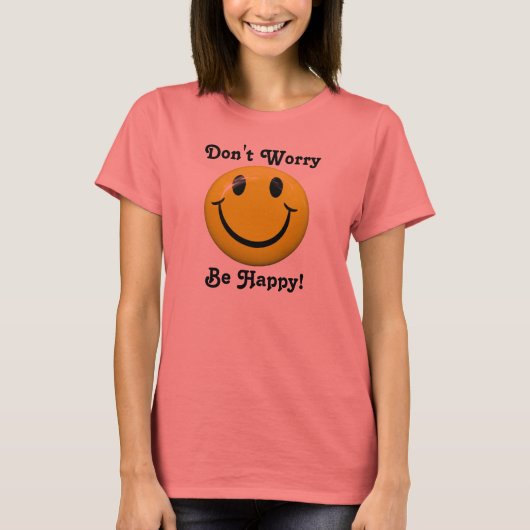 Tシャツを着て幸せになれよ Tシャツ (正面)
