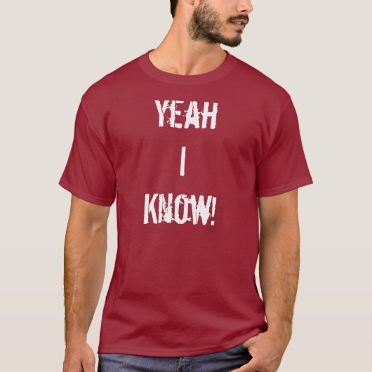 Tシャツを知ってる Tシャツ (正面)