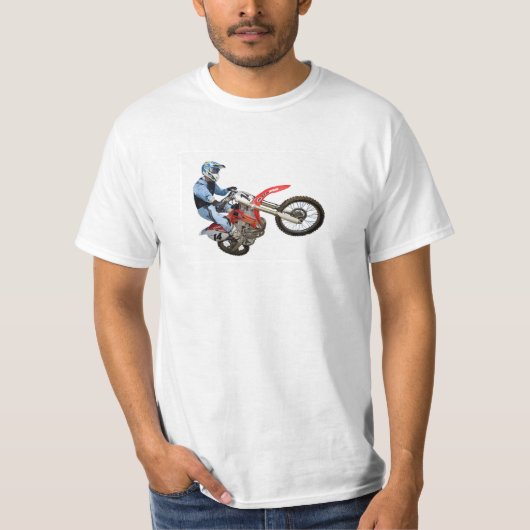 Tシャツを競争させるモトクロス Tシャツ (正面)