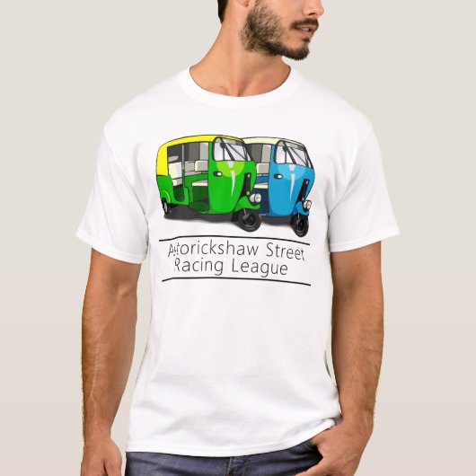 Tシャツを競争させるAUTORICKSHAW Tシャツ (正面)