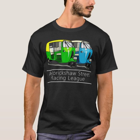 Tシャツを競争させるAUTORICKSHAW Tシャツ (正面)
