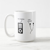 Tシャツを結ぶ コーヒーマグカップ (左)