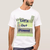 Tシャツを耕おもしろいそう Tシャツ (正面)
