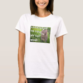 Tシャツを見上げる Tシャツ
