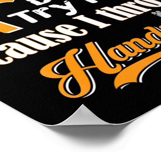 Tシャツを試さないでイエス様を試してみて下さい ポスター (角)