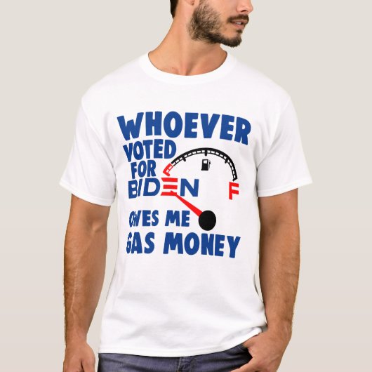Tシャツを選んだバイデン氏インピーチ Tシャツ (正面)