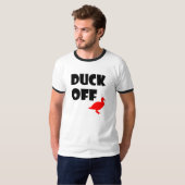 Tシャツを離れたアヒル Tシャツ (正面フル)