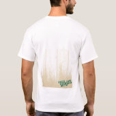 - Tシャツを頼んで下さい、追求して下さい、たたいて下さい Tシャツ (裏面)
