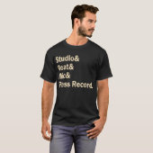 Tシャツを(暗い)叩く方法 Tシャツ (正面フル)