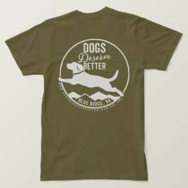 Tシャツアーミーグリーンホワイトロゴ Tシャツ