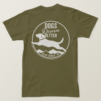 Tシャツアーミーグリーンホワイトロゴ Tシャツ