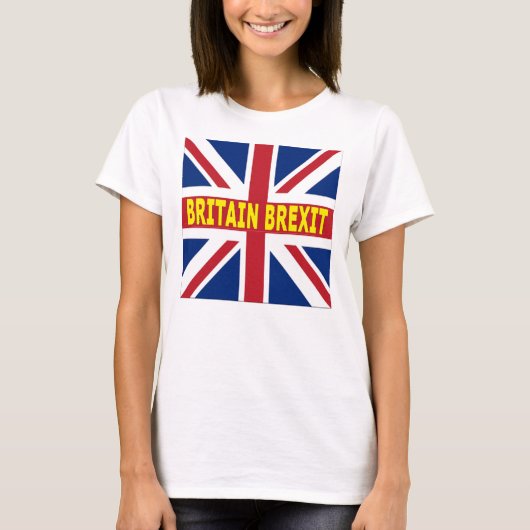 TシャツイギリスBrexit Tシャツ (正面)
