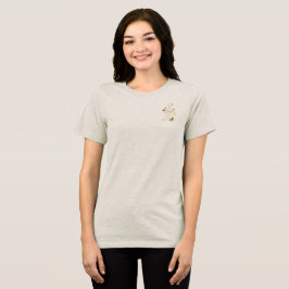 Tシャツウィメンズガーデンガールデザインスタイル トライブレンドＴシャツ