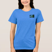 Tシャツウィメンズベラトリクールエコデザイン トライブレンドＴシャツ (正面)