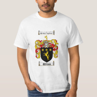 Tシャツウイルソン紋章付き外衣 Tシャツ