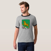 Tシャツウラジオストク紋章付き外衣 Tシャツ (正面フル)
