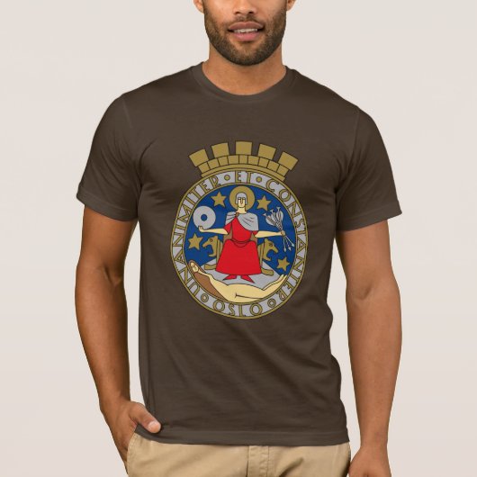 Tシャツオスロの紋章付き外衣 Tシャツ (正面)