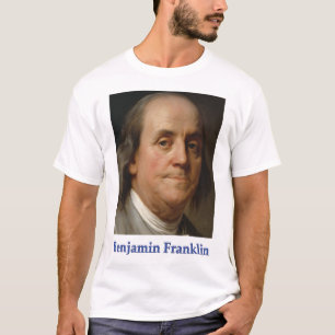 Tシャツオンベン・フランクリン、科学と進歩 Tシャツ