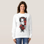 Tシャツカスタマイズで目立つ スウェットシャツ (正面フル)