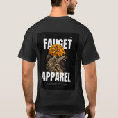 TシャツカットのTシャツ Tシャツ (裏面)