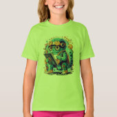 Tシャツカルチャーポップ・アートのアニメおもしろいミーム Tシャツ (正面)